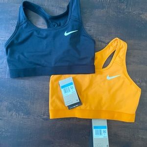 Two Nike Sportsbras